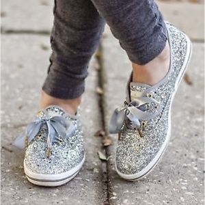 Keds X Kate Spade Champion Glitter Shoes